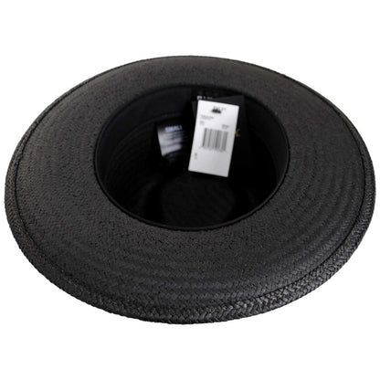 Bailey 1922 | Fedora Sun Raindura Straw Fedora Hat | 127940 | under | BLACK