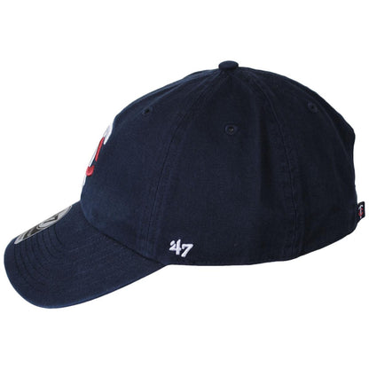 47 Brand | Minnesota Twins MLB Clean Up Strapback Baseball Cap Dad Hat | 203431 | profile | NAVY
