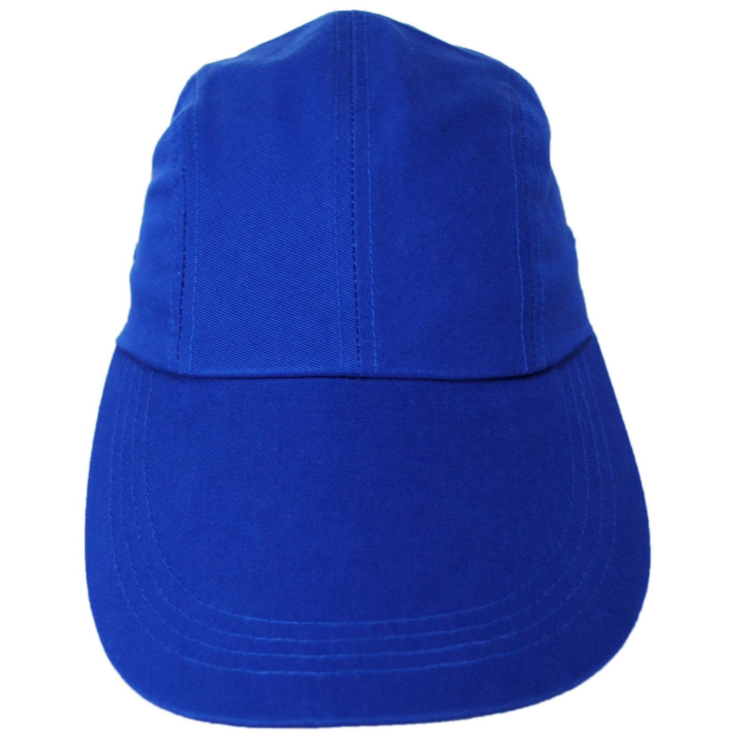 Village Hat Shop | VHS Long Bill Adjustable Baseball Cap | 222440 | front | ROYAL
