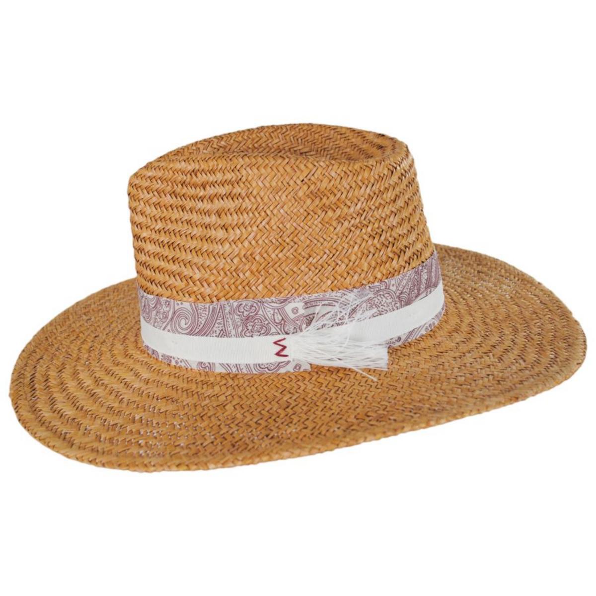 Goorin Bros | Boa Vida Palm Straw Fedora Hat | 128630 | profile | TAN
