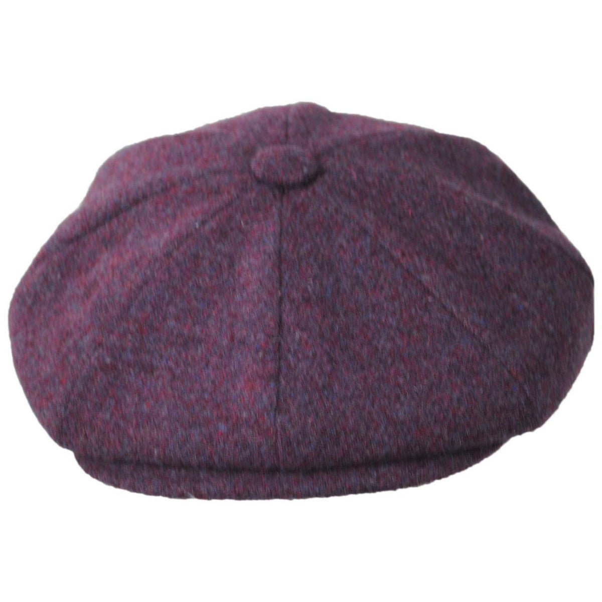 Bailey 1922 | Ciro Shetland Wool Newsboy Cap | 167241 | front | DARK BERRY