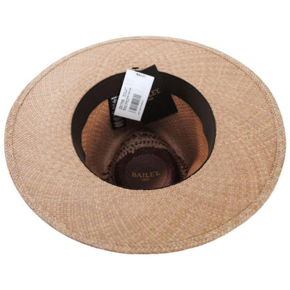 Bailey 1922 | Bystrom Panama Straw Fedora Hat | 127738 | under | TAWNY