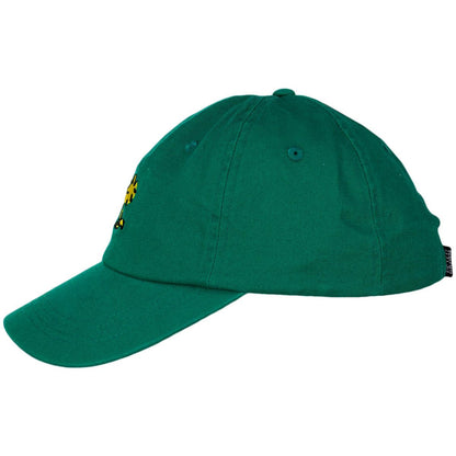 Peanuts | Woodstock Cotton Strapback Baseball Cap Dad Hat | 201310 | profile | GREEN