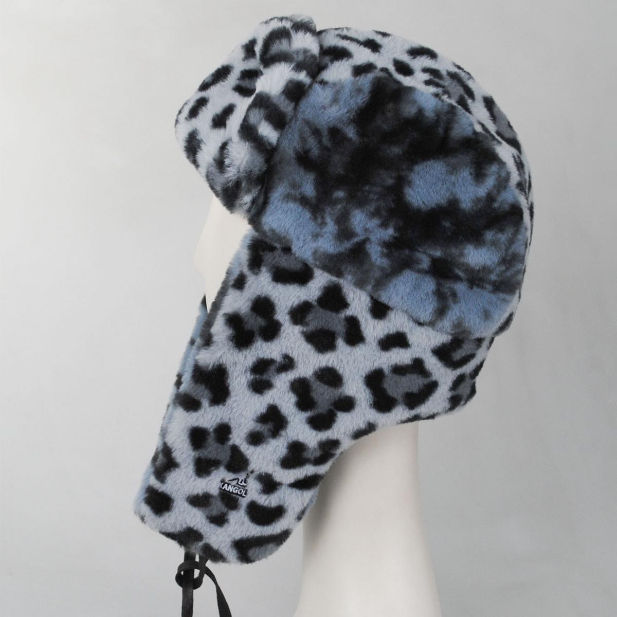 Kangol | Wild Faux Fur Trapper Hat | 106814 | profile | MOONSTRUCK/GREY