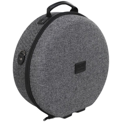 BRIXTON HATS | Done Proper Fedora Hat Travel Case | 601099 | lead | GREY/BLACK