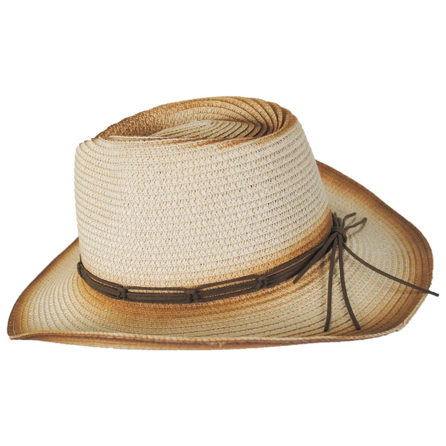Jeanne Simmons | Caballero Toyo Straw Western Hat | 101822 | profile | BEIGE