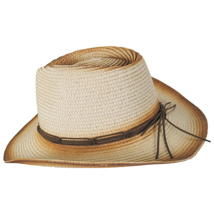 Jeanne Simmons | Caballero Toyo Straw Western Hat | 101822 | profile | BEIGE