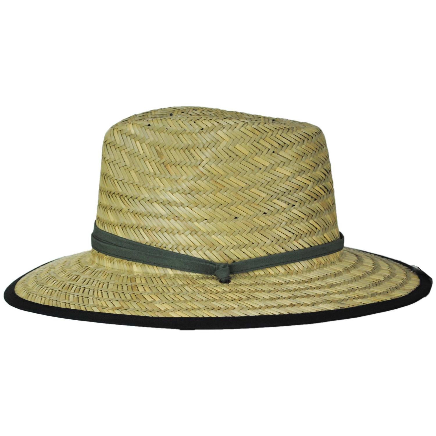 Dorfman Pacific | Rush Straw Outback Hat | 126042 | profile | NATURAL