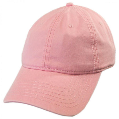 Otto | LoPro Washed Cotton Twill Strapback Baseball Cap Dad Hat | 201407 | lead | PINK