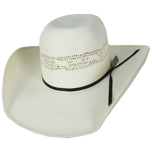Seager | New Money Bangora Straw Western Hat | 129454 | lead | IVORY