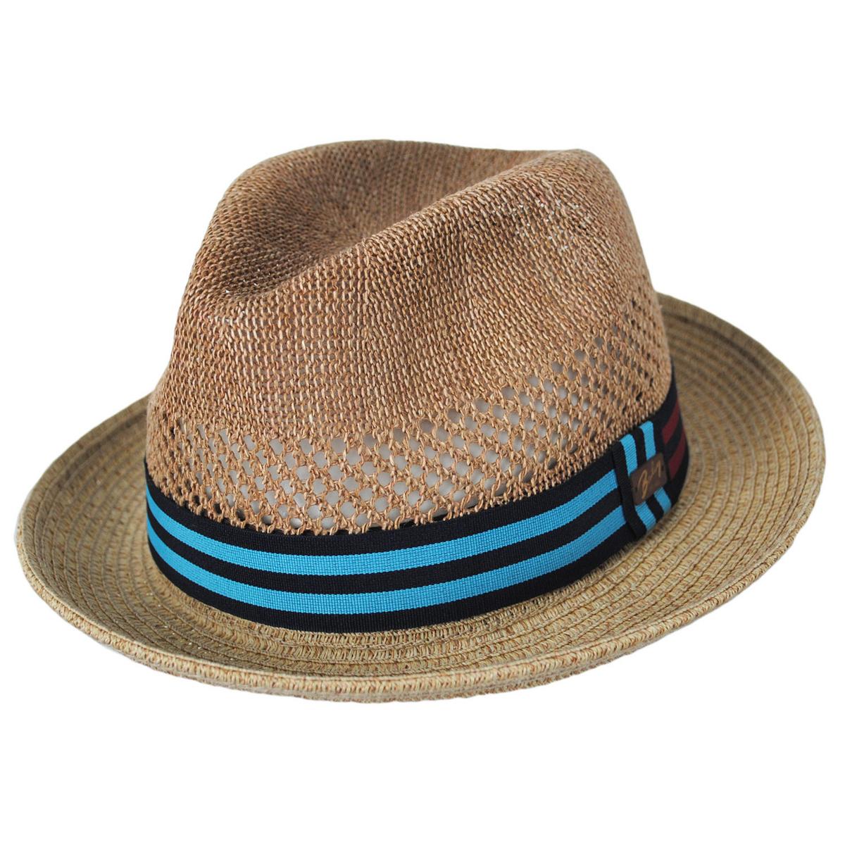 Bailey 1922 | Berle Toyo Straw Blend Fedora Hat | 127856 | lead | NATURAL