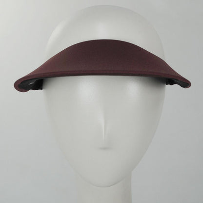 No Headache | Midsize Visor | 195902 | front | DARK MAROON