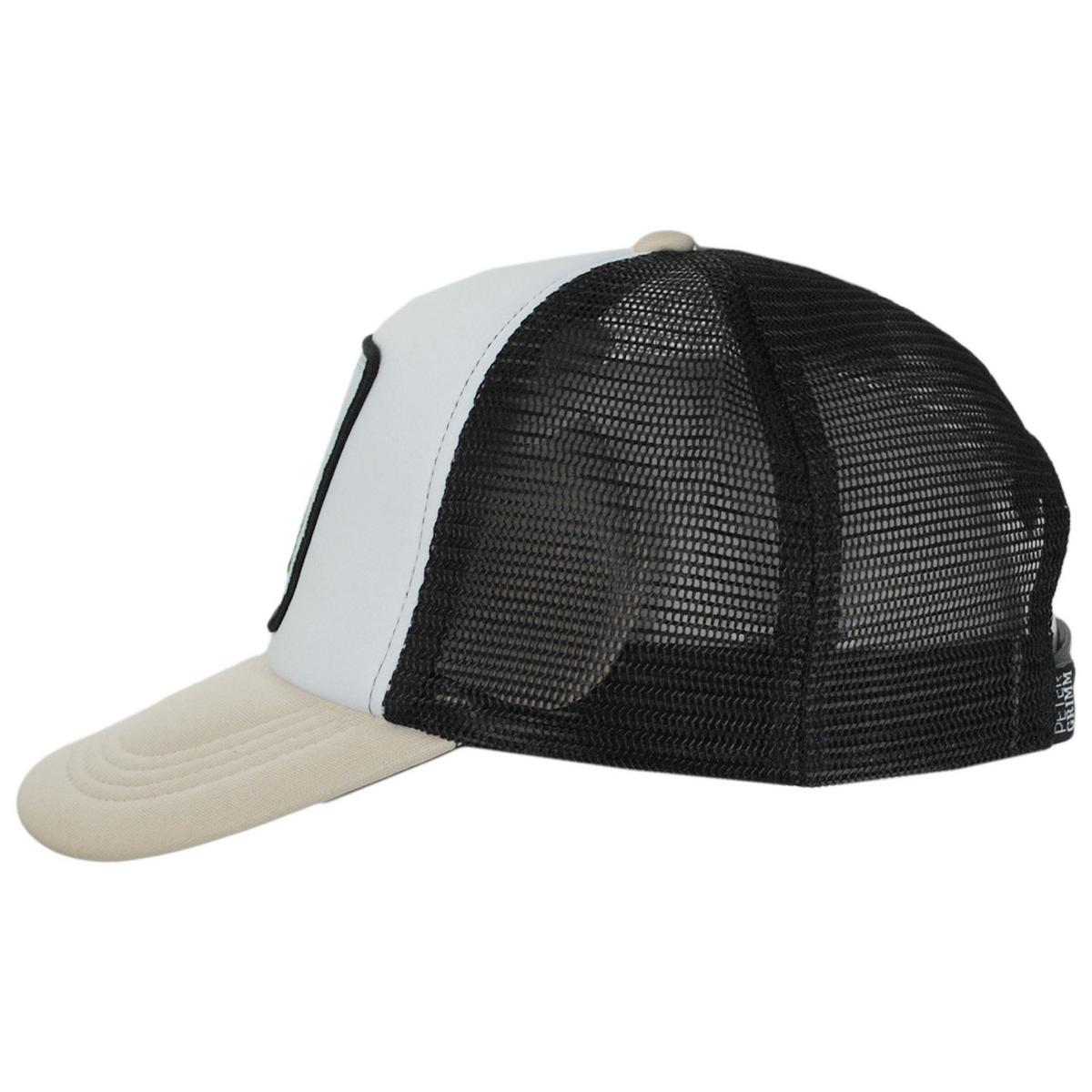 Peanuts | Snoopy Dog House Mesh Trucker Snapback Baseball Cap | 201314 | profile | WHITE