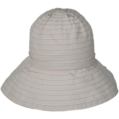 Roller Ribbon Cotton Blend Sun Hat