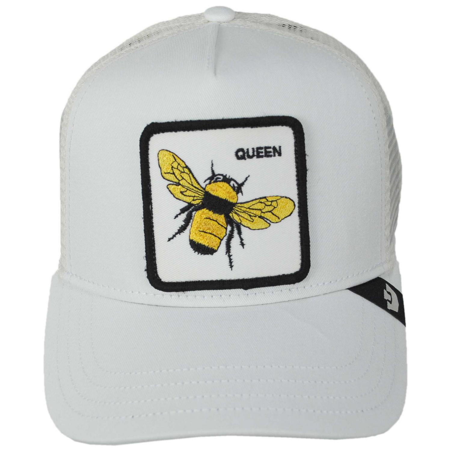 Goorin Bros | Queen Bee Mesh Trucker Snapback Baseball Cap | 200390 | front | DUST