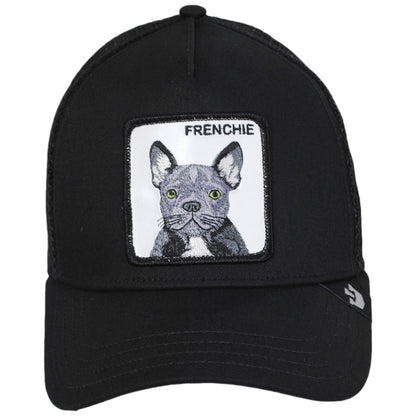 Goorin Bros | French Frenchie Mesh Trucker Snapback Baseball Cap | 200370 | front | VOID