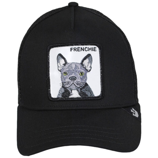 Goorin Bros | French Frenchie Mesh Trucker Snapback Baseball Cap | 200370 | front | VOID