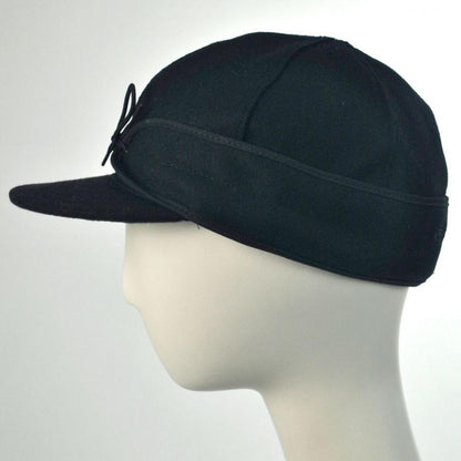Stormy Kromer | Original Wool Cap | 220700 | profile | BLACK