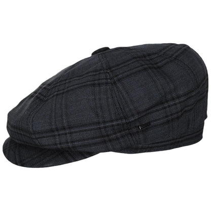 Bailey 1922 | Eniry Plaid Earflap Newsboy Cap | 167231 | profile | BLACK WINDOW