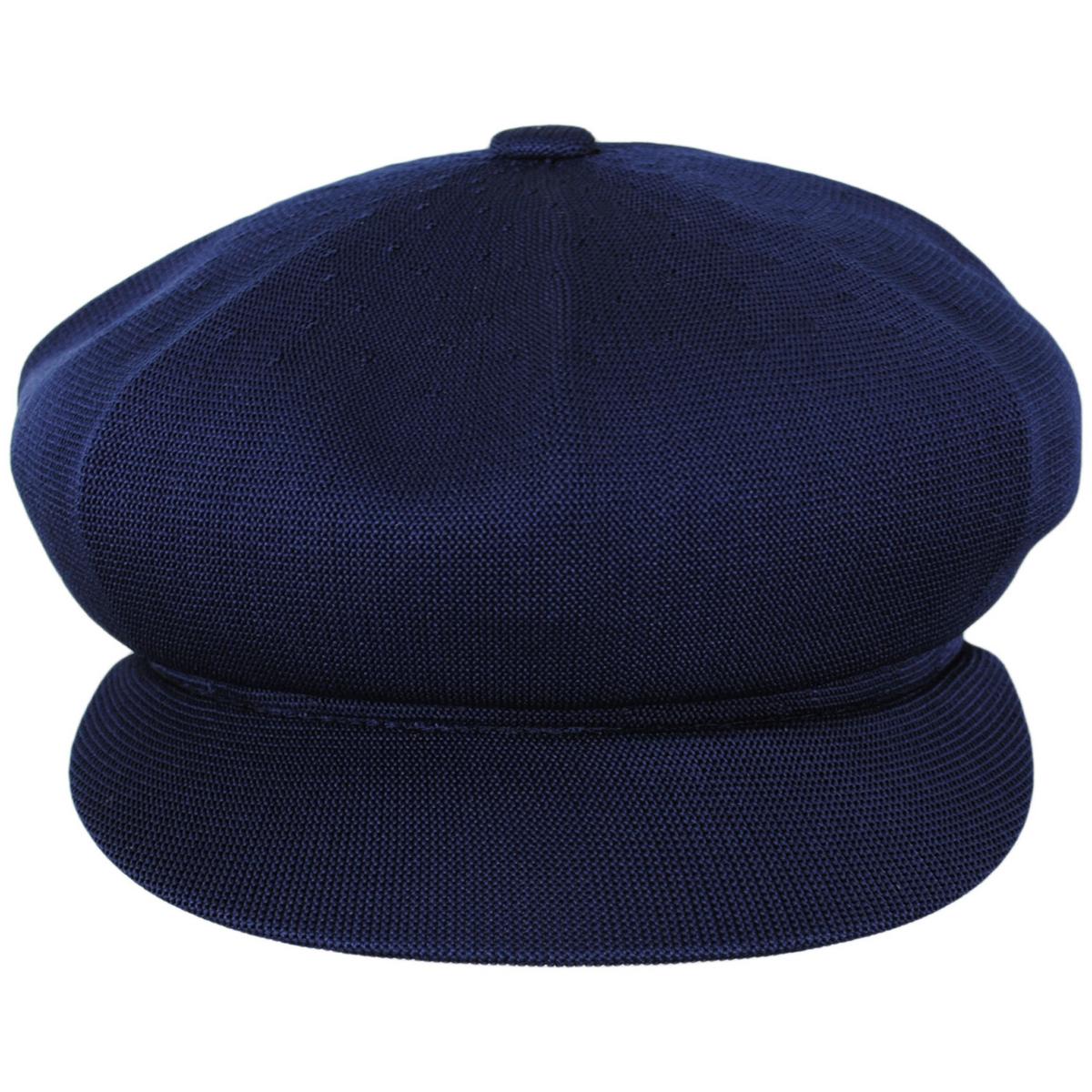 Kangol | Tropic Spitfire Newsboy Cap | 160802 | front | NAVY