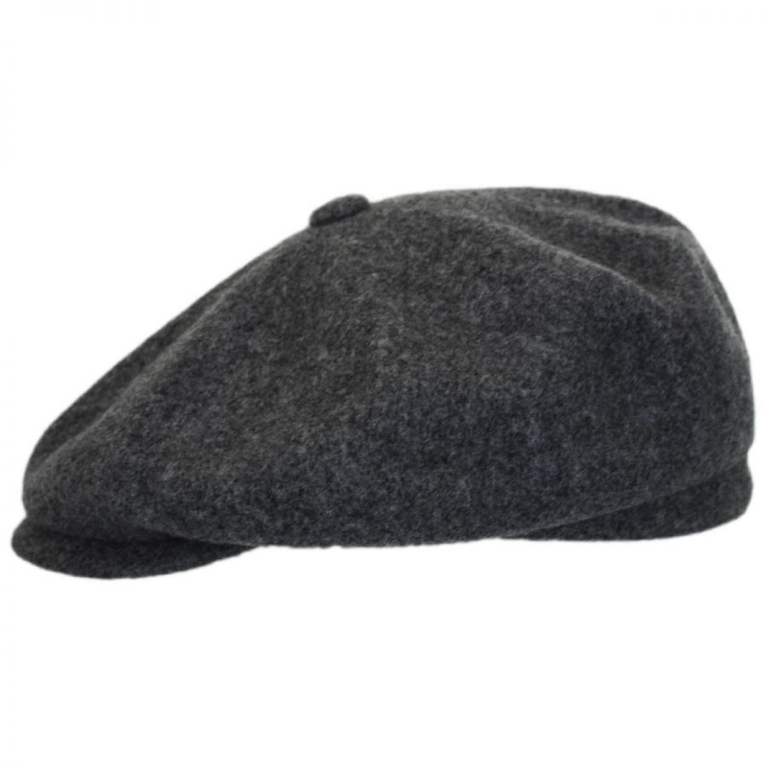 Kangol | Hawker Wool Newsboy Cap | 160943 | profile | FLANNEL