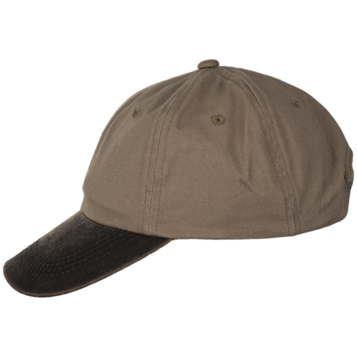 Dorfman Pacific | Weathered Cotton Bill Baseball Cap | 200191 | profile | BRONZE