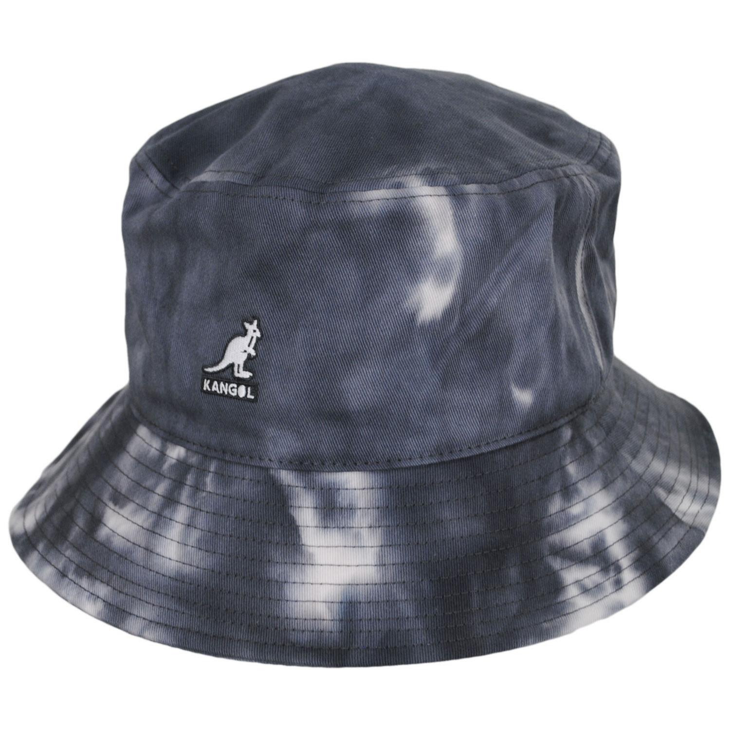 Kangol | Tie Dye Cotton Bucket Hat | 185791 | lead | SMOKE