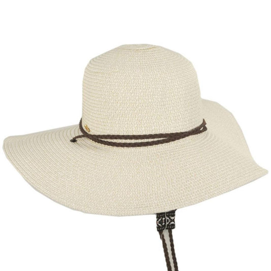 Cappelli Straworld | Merryl Toyo Braid Swinger with Chin Cord Sun Hat