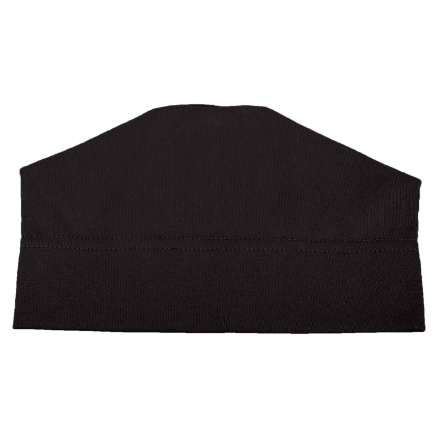 Slumbercap | Cotton Beanie Hat | 500899 | under | BLACK