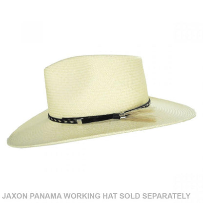 Kenny K | Vegan Leather and Horse Hair Hat Band | 602062 | profile | BLACK