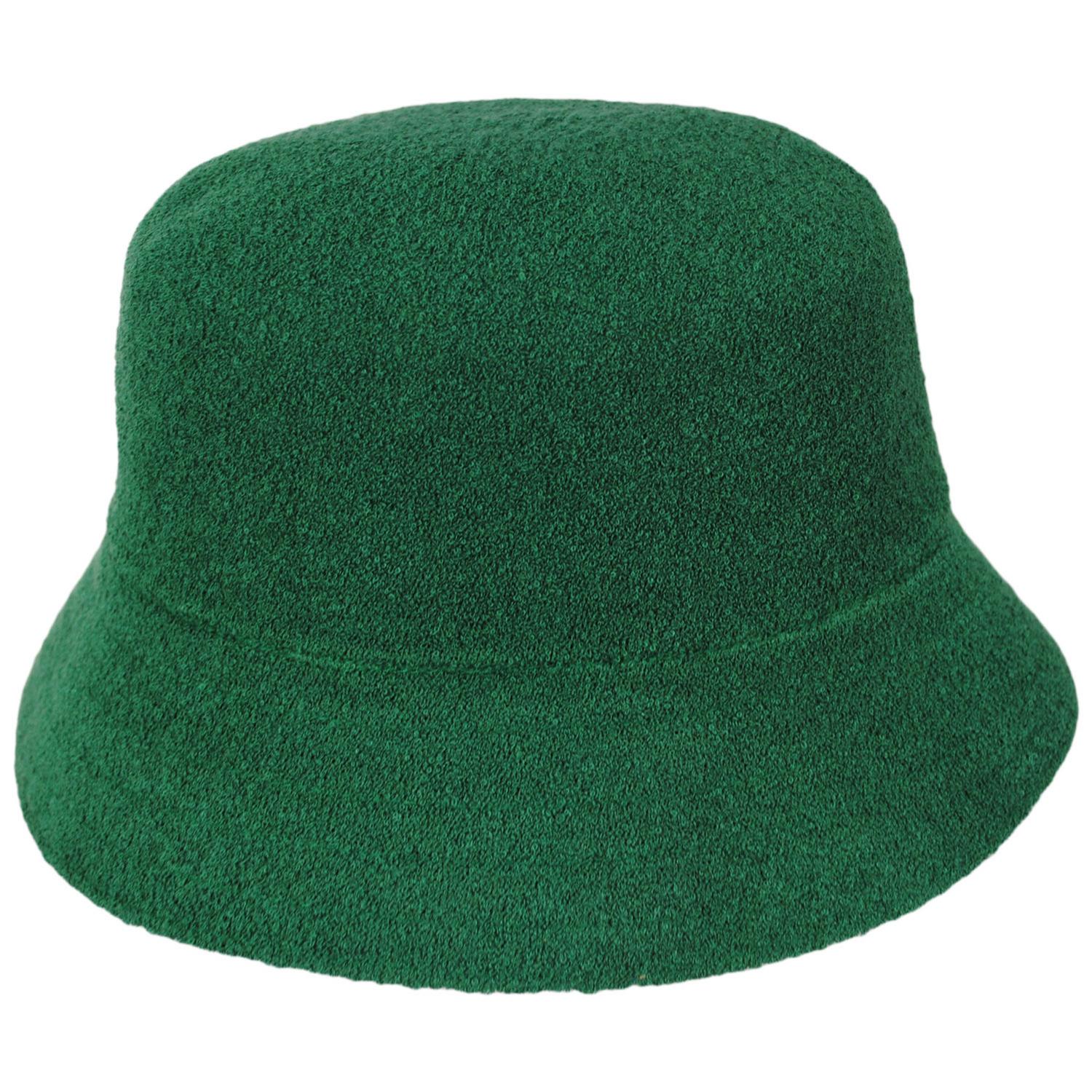 Kangol | Bermuda Bucket Hat - Fashion Colors | 185716F | profile | TURF GREEN