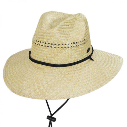 Panama Jack | Aussie Palm Leaf Straw Lifeguard Hat | 126391 | lead | NATURAL