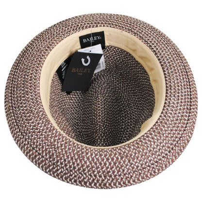 Bailey 1922 | Salem Braided Toyo Straw Fedora Hat | 127810 | under | OAK