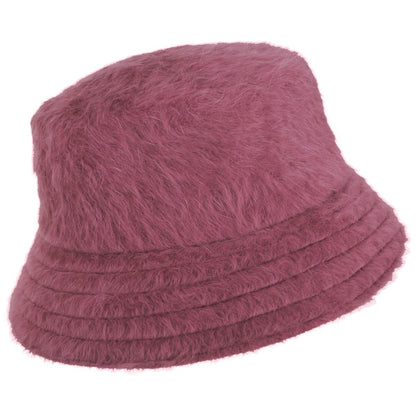Kangol | Furgora Bucket Hat - Cranberry | 185780FW23 | profile | CRANBERRY