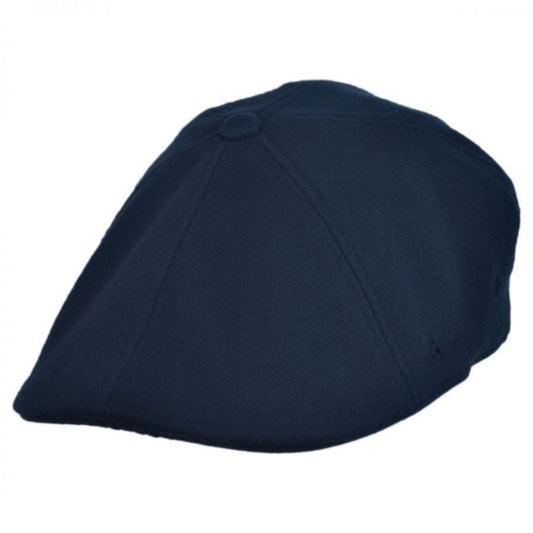 Kangol | Wool Blend Flexfit 504 Ivy Cap | 160833 | lead | DARK BLUE
