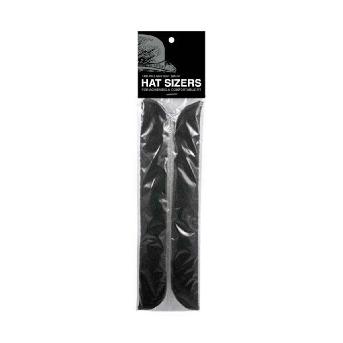 Village Hat Shop | Terry Cloth Hat Sizer Pack - Black | 603603 | lead | BLACK