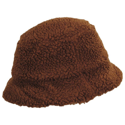 Scala | Kirsten Berber Fleece Bucket Hat | 106431 | profile | RUST