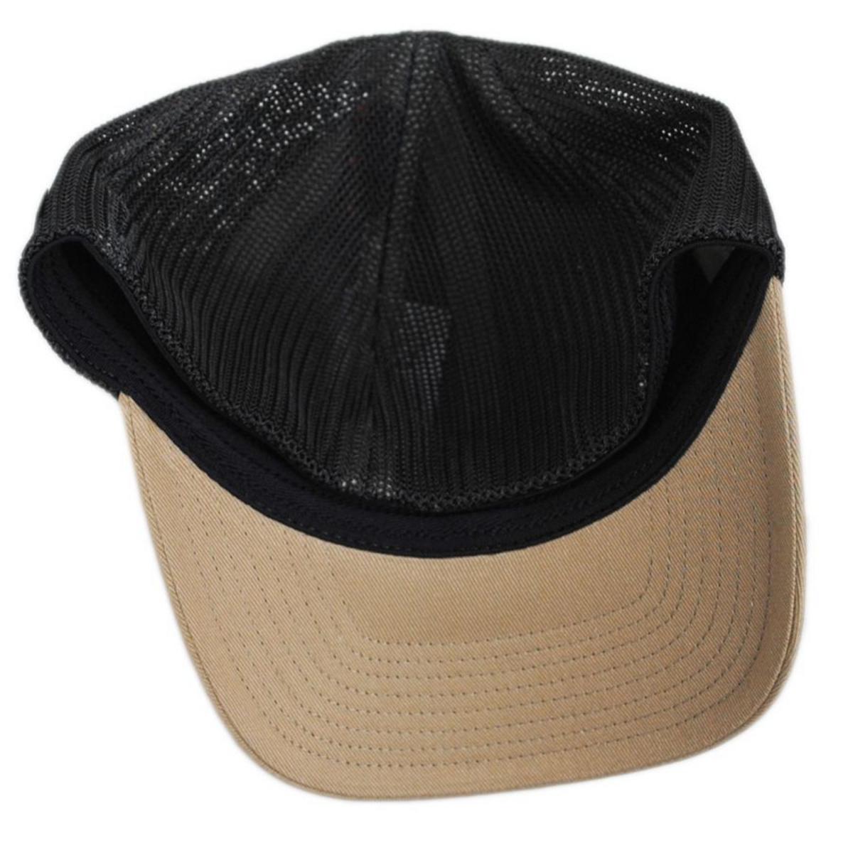 Columbia Sportswear | Tree Flag Mesh Flexfit Fitted Baseball Cap | 400139 | under | SHARK/BRITISH TAN