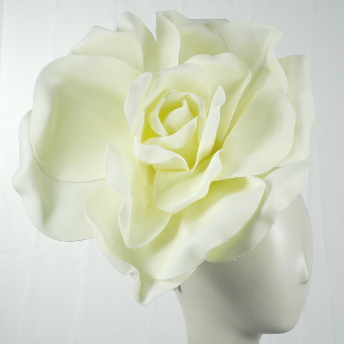 Sophia | Oversized Rose Fascinator Hat | 122900 | profile | IVORY