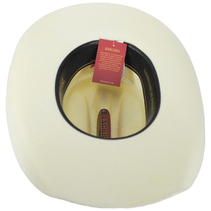 Bailey Western | Chino Bangora Straw Western Hat | 127948 | under | IVORY