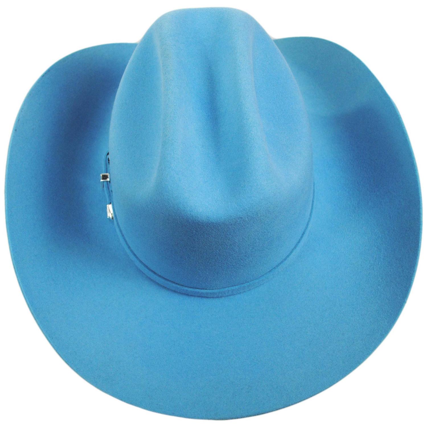 Bailey Western | Lightning Wool and Angora Felt Cowboy Hat - Fashion Colors | 130022 | top | DUSK BLUE