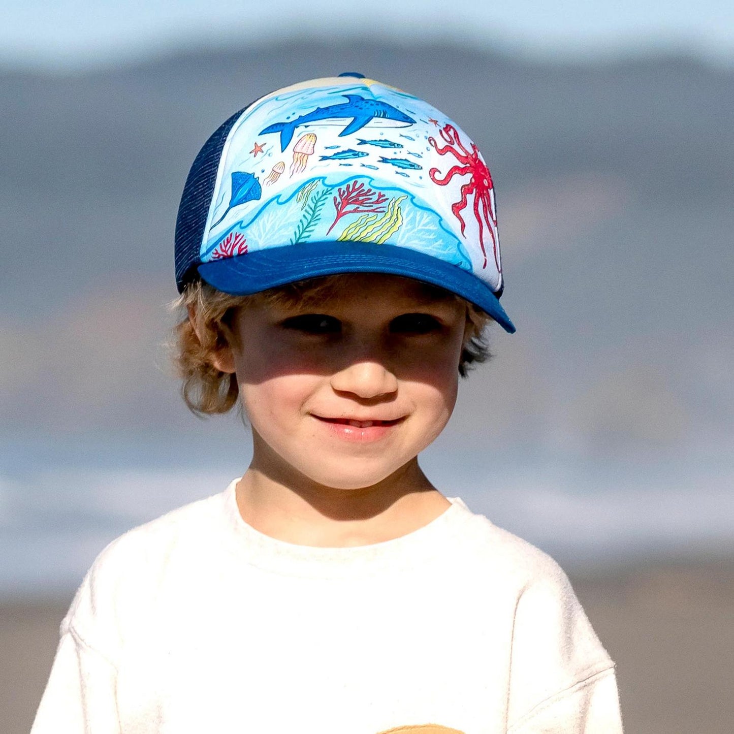 Sunday Afternoons | Kid's Under The Sea  Trucker Snapback Baseball Cap | 401285 | lsmone | UNDER THE SEA