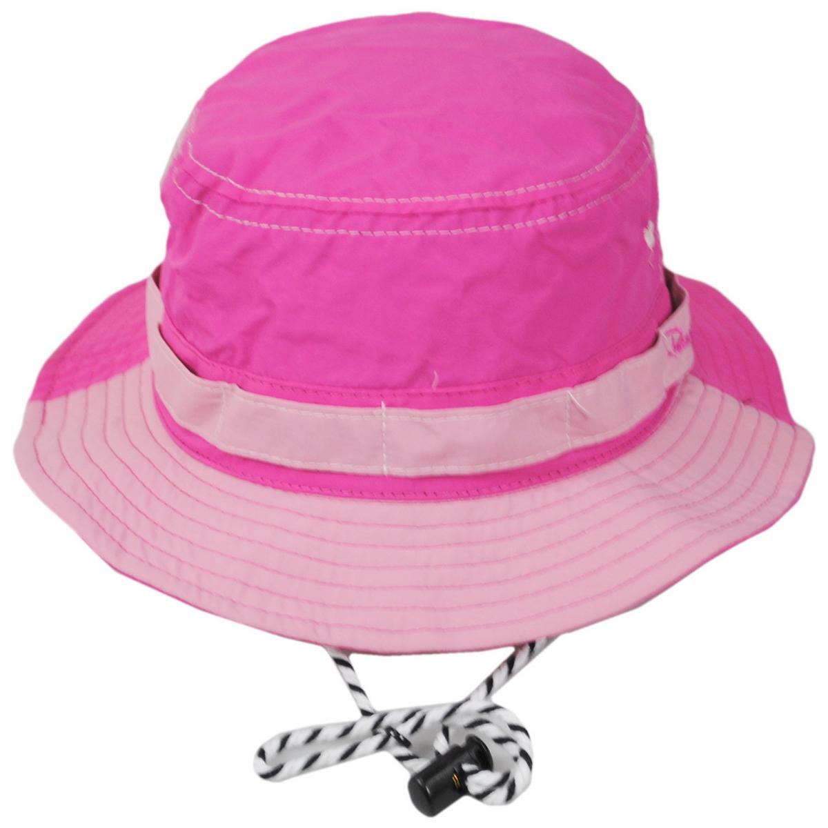 Panama Jack | Kid's Copper Nylon Boonie Hat | 508205 | front | PINK