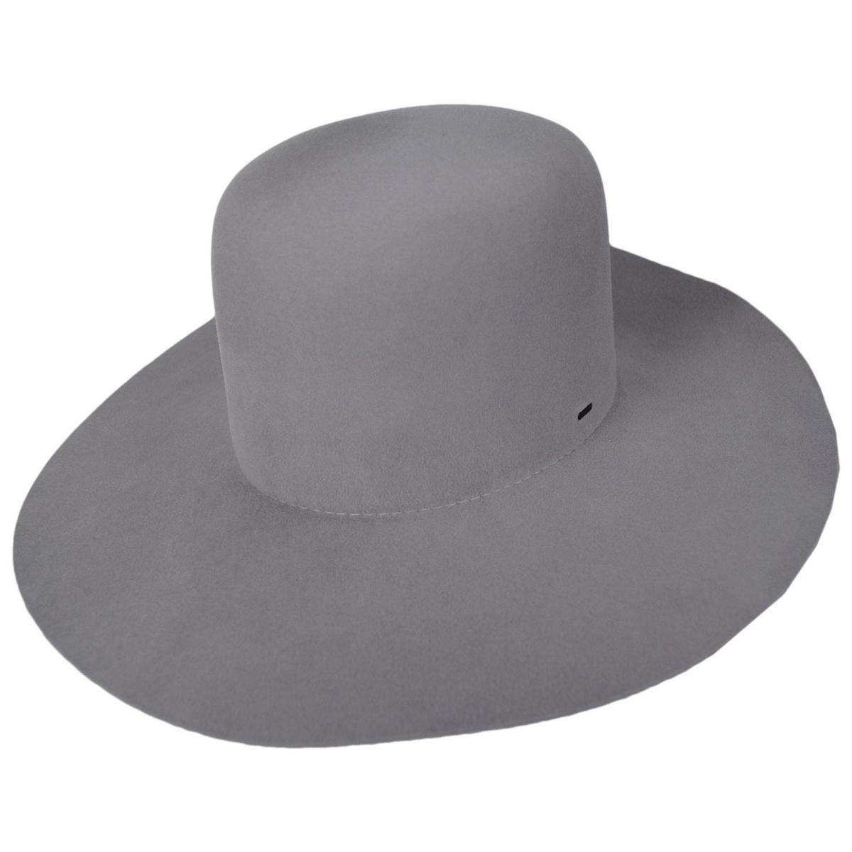 Bailey 1922 | Kisner Wool Felt Open Crown Hat - Silver Sand | 130369FW24 | lead | SILVER SAND