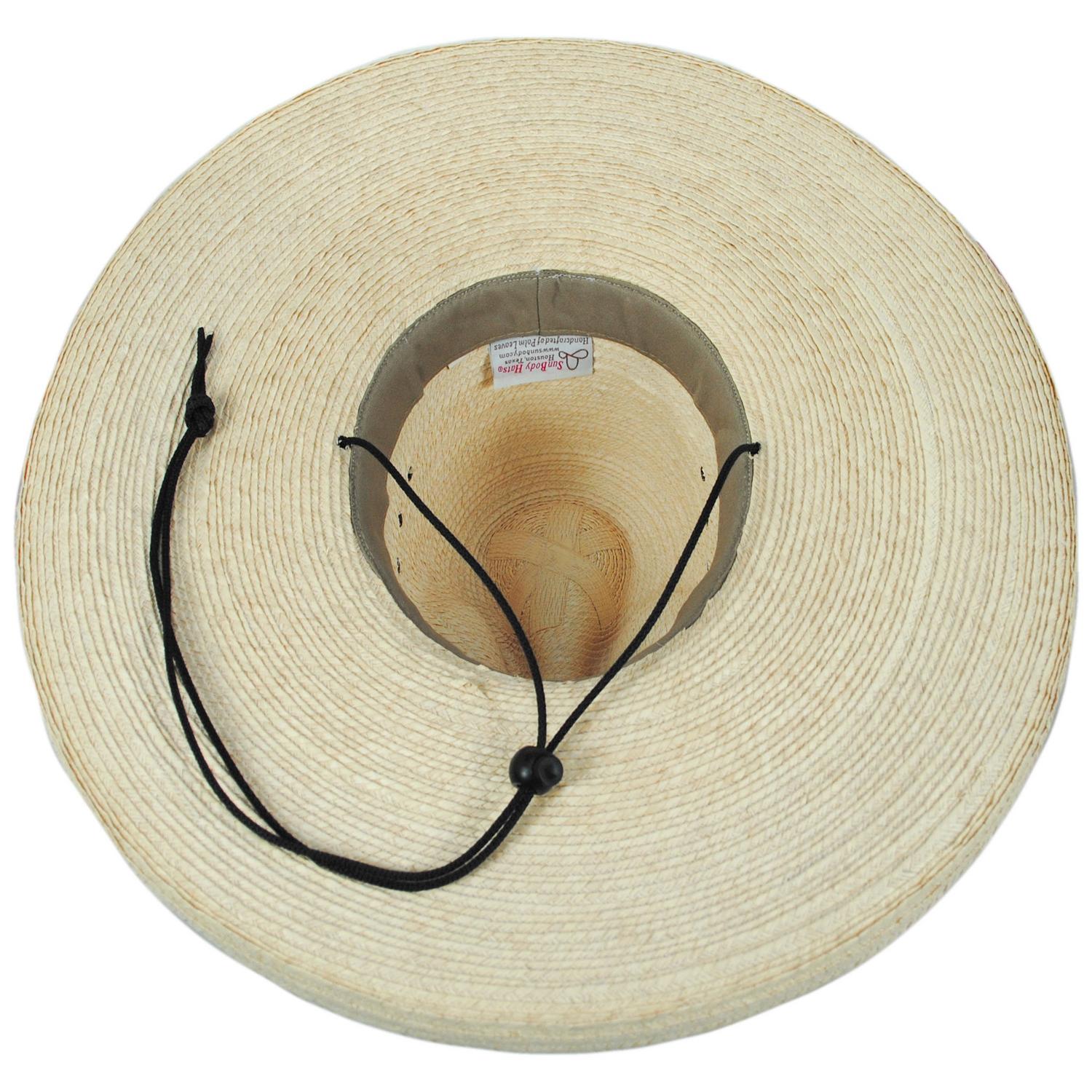 SunBody Hats | Gus Wide Brim Guatemalan Palm Leaf Straw Hat | 128200 | under | NATURAL
