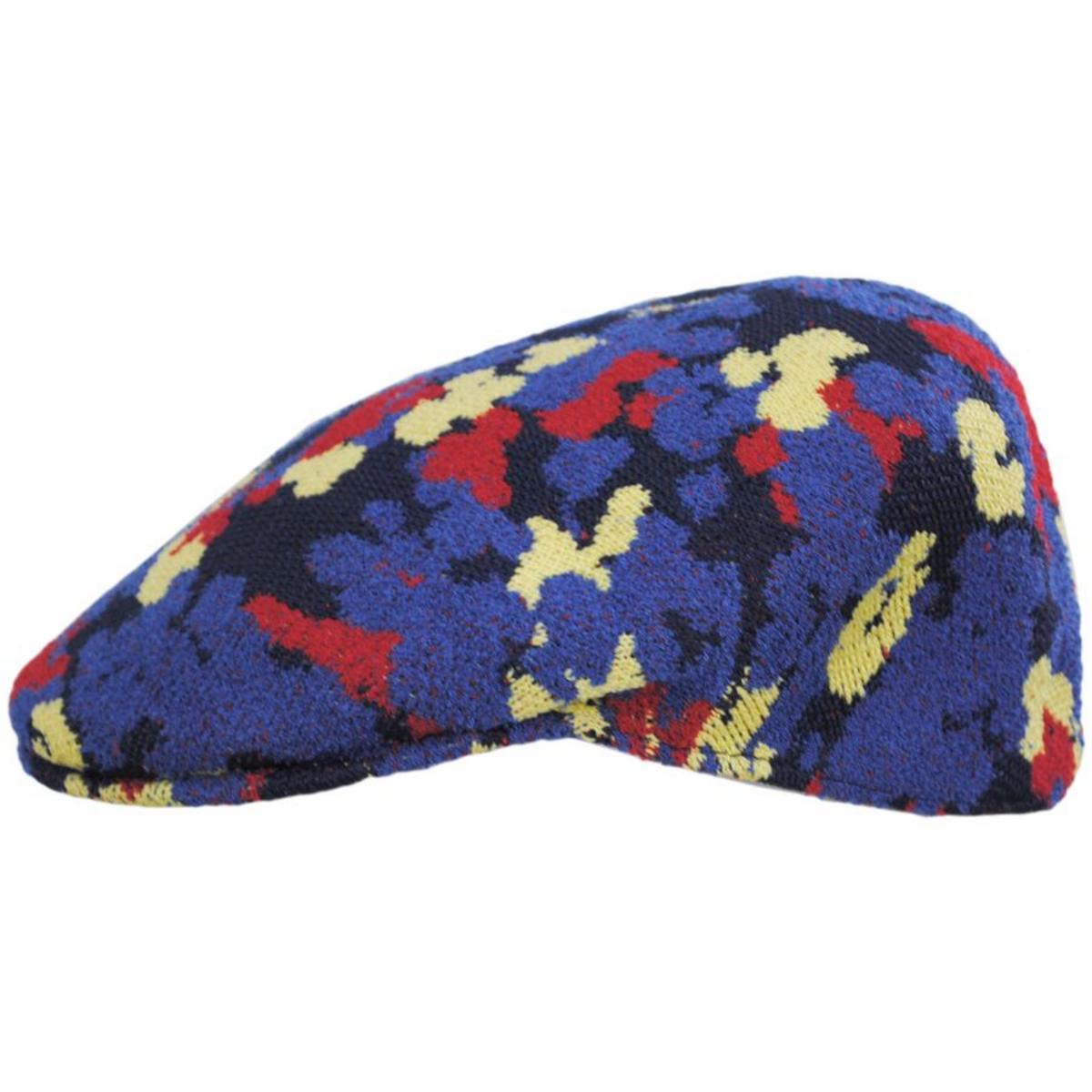 Kangol | Nature Camo 504 Ivy Cap | 161009 | profile | NAVY CAMO
