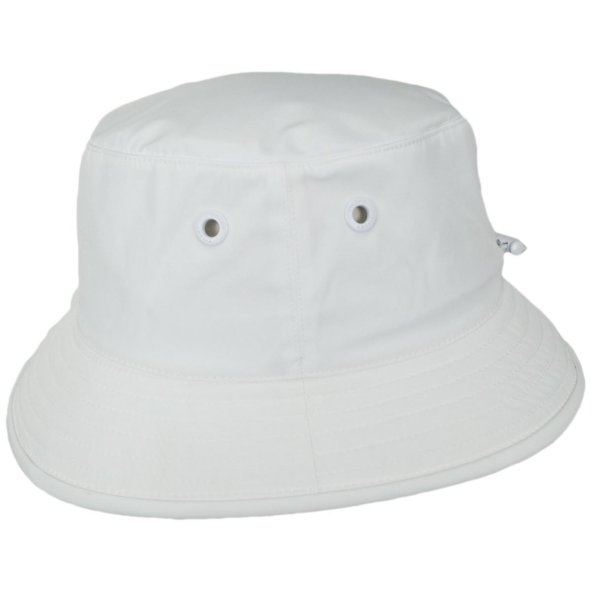 Tilley Endurables | Logo Technical T1 Travelers Bucket Hat | 400852 | profile | WHITE