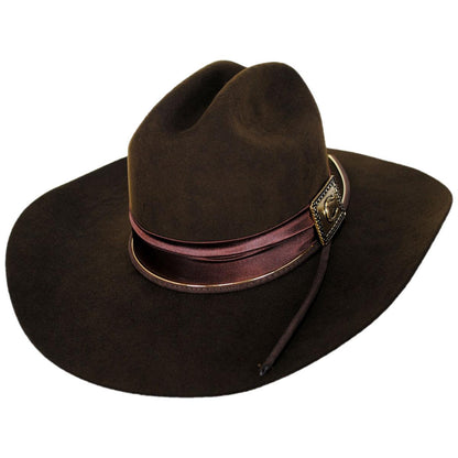 Charlie 1 Horse | Songbird Wool Felt Western Hat | 124966 | lead | CHOCOLATE
