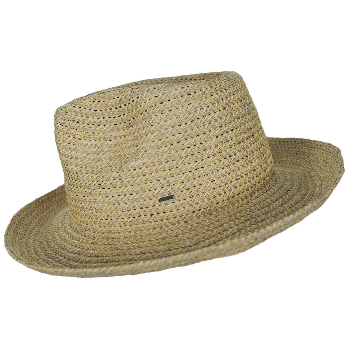 Bailey 1922 | Edon Toyo Straw Fedora Hat | 127929 | profile | NATURAL