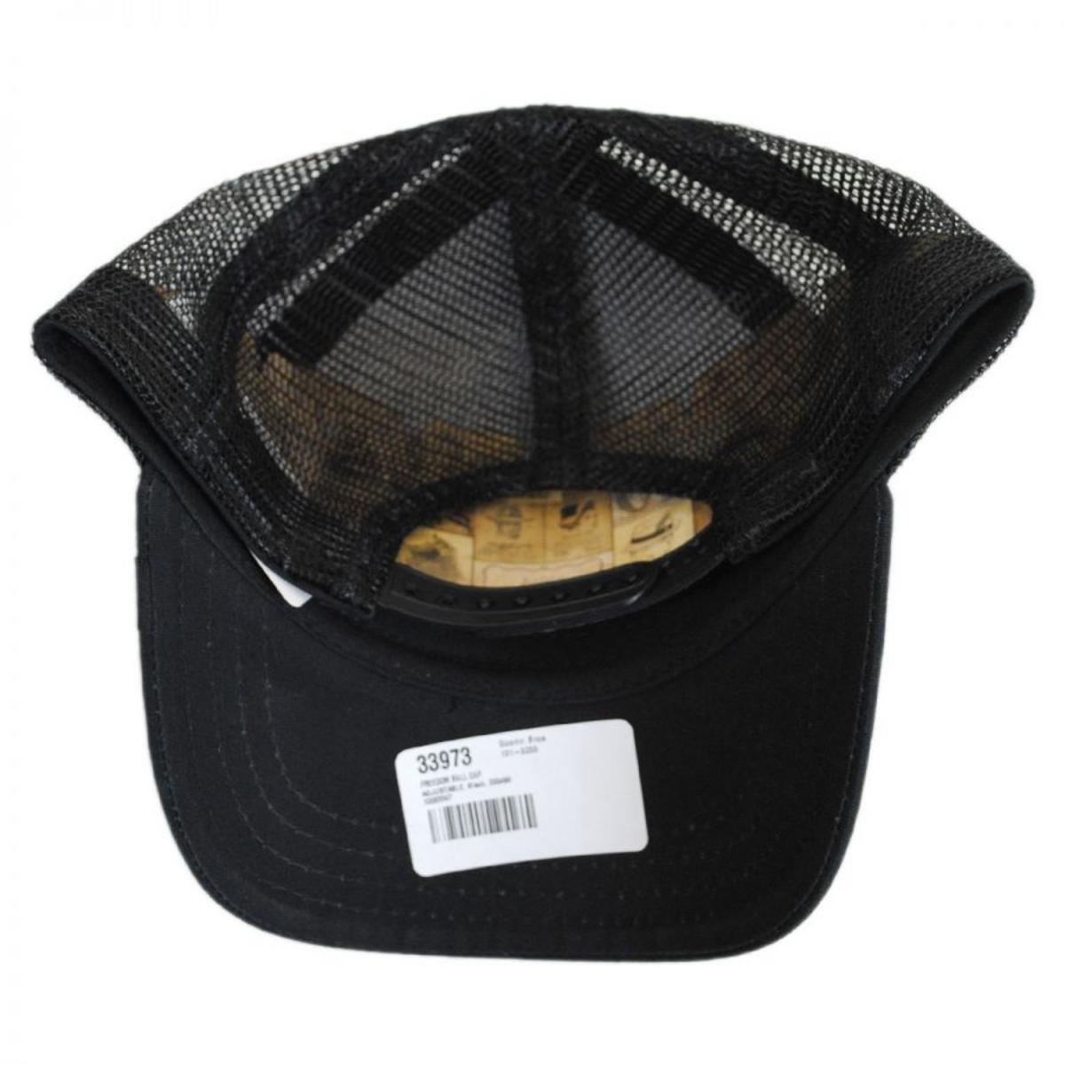 Goorin Bros | Freedom Mesh Trucker Snapback Baseball Cap | 200488 | under | BLACK